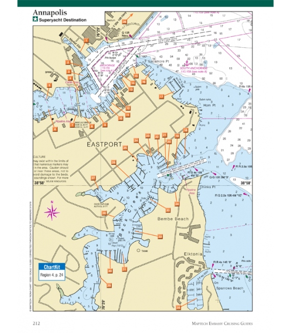 Embassy Cruising Guide: Chesapeake Bay to Florida (including the ICW) (9th Edition, 2024)