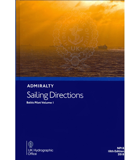 Admiralty Sailing Directions  NP18, Baltic Pilot, Vol. 1, 21st Edition, 2026