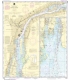 NOAA Chart 14848 Detroit River
