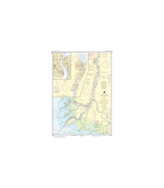 NOAA Chart 14852 St. Clair River - Head of St. Clair River