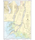NOAA Chart 14852 St. Clair River - Head of St. Clair River