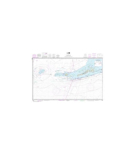 NOAA Chart 11434 Florida Keys Sombrero Key to Dry Tortugas