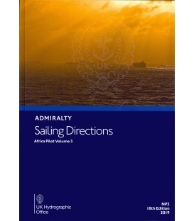 Admiralty Sailing Directions NP3 Africa Pilot, Vol 3, 18th Edition 2019
