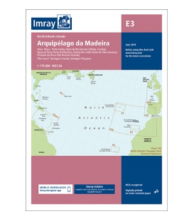 Imray Chart E3 Arquipelago da Madeira, 2019 Edition