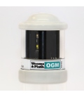 Q TriColor/Anchor LED Nav Light in White Housing