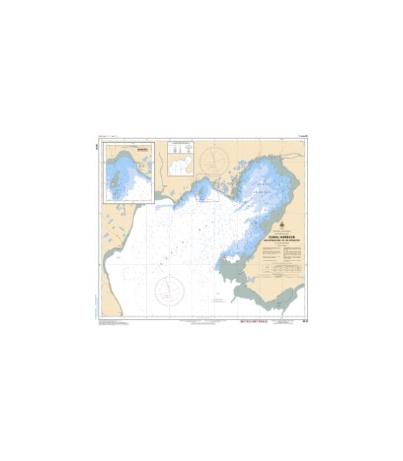 CN 5410 Coral Harbour and Approaches - et les approches