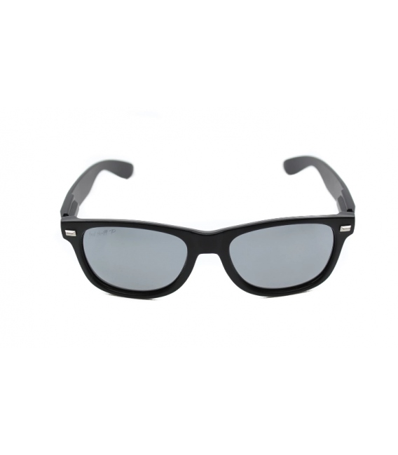 Fultons - Covert Ops: Matte Black / Mirrored Smoke Polarized