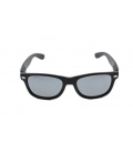 Fultons - Covert Ops: Matte Black / Mirrored Smoke Polarized
