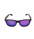 Fultons - Plutos: Matte Black / Mirrored Purple Polarized