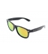 Fultons - Towsons: Glossy Black / Mirrored Orange Polarized