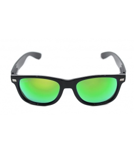 Fultons - Towsons: Glossy Black / Mirrored Orange Polarized
