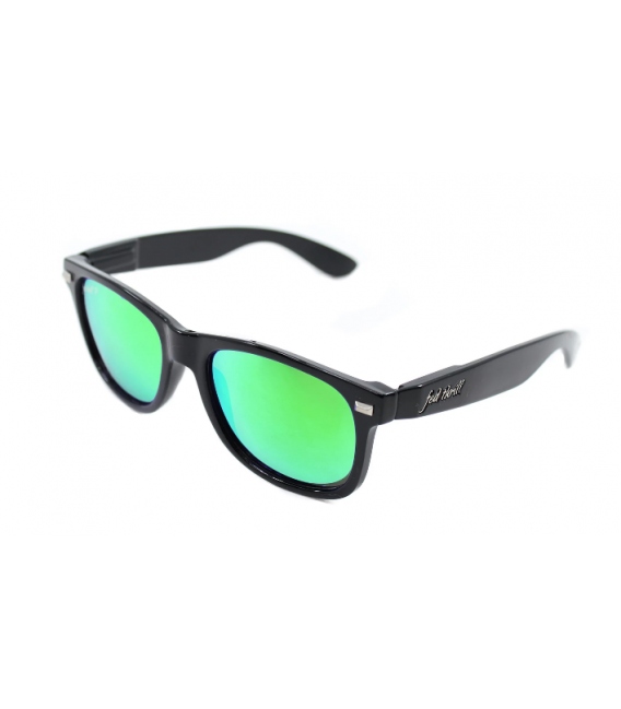 Fultons - Towsons: Glossy Black / Mirrored Orange Polarized