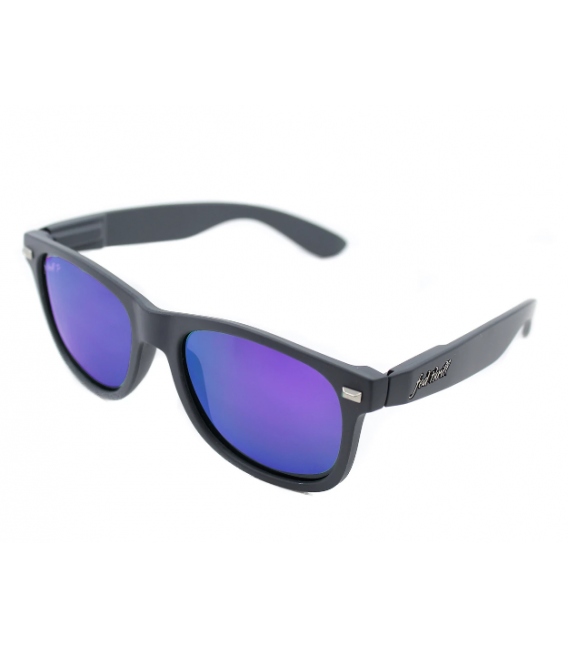 Fultons - Panthers: Matte Gray / Mirrored Purple Polarized