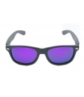 Fultons - Panthers: Matte Gray / Mirrored Purple Polarized