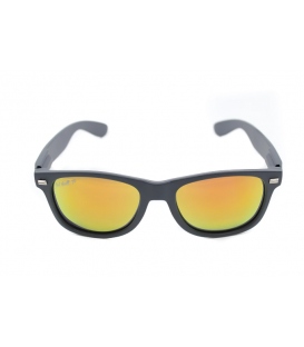 Fultons - Gryphons: Matte Gray / Mirrored Orange Polarized
