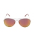 Mavericks - Mandarins: Silver / Mirrored Orange Polarized