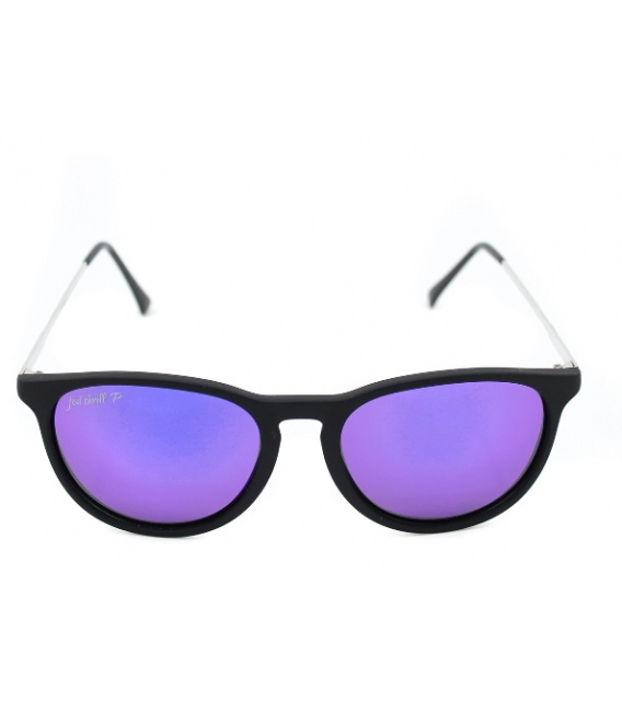 Porters - Talons: Black/ Mirrored Purple Polarized