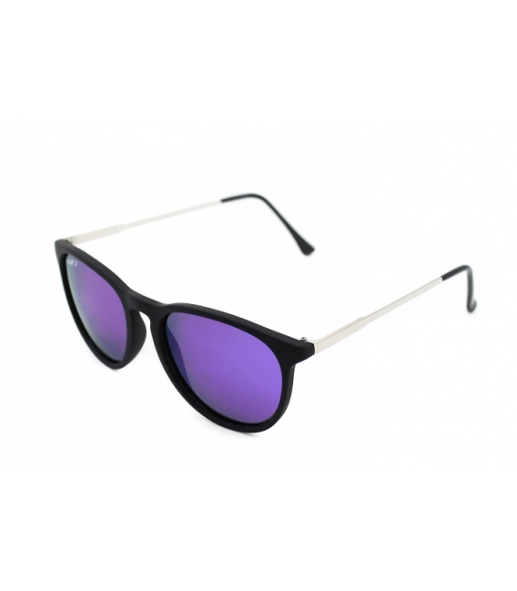 Porters - Talons: Black/ Mirrored Purple Polarized