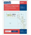 Imray Chart A231: St Thomas to Virgin Gorda, 2023 Edition