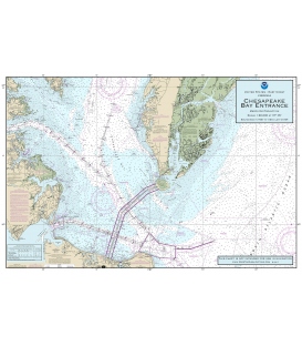 11x17 Waterproof Placemat (Chesapeake Bay Entrance)