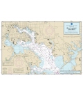 11x17" Waterproof Placemat, NOS Chart 12281 (Baltimore Harbor)