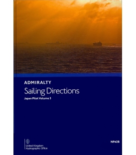 Admiralty Sailing Directions NP42B Japan Pilot, Vol. 3, 13th Edition 2022