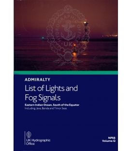 NP88 Admiralty List of Lights and Fog Signals Volume Q:  Eastern Indian Ocean South of the Equator, 6th  Edition 2026