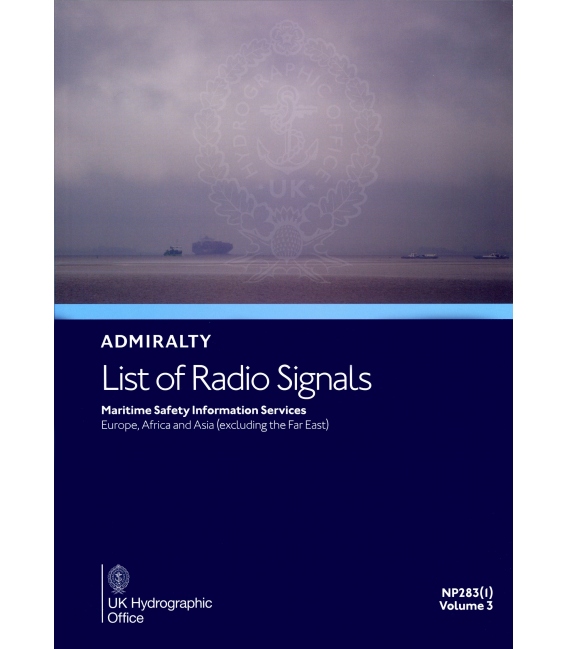 NP283(1) Admiralty List of Radio Signals: Maritime Safety Info. Services. Europe, Africa and Asia (excl. Far East)  (6th, 2025)