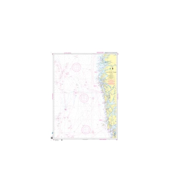 Norwegian Nautical Chart 307 Stavanger - Florø