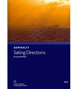 Admiralty Sailing Directions NP65 St Lawrence Pilot, 19th Edition 2020