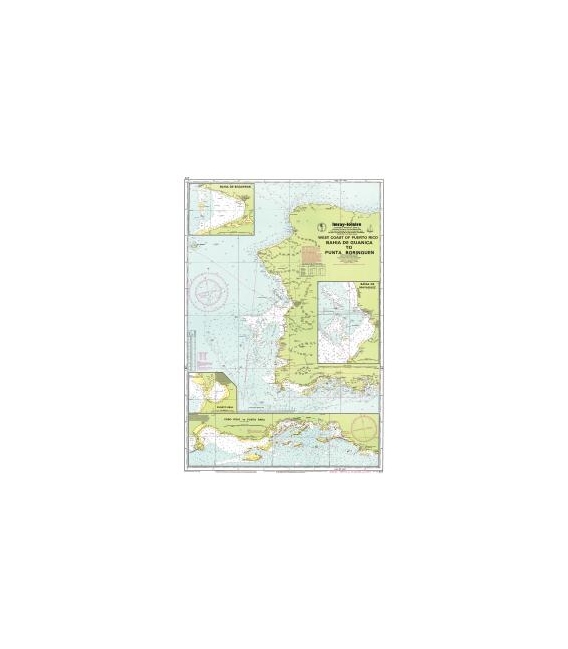 Imray Chart A11: Bahia de Guanica to Punta Borinquen