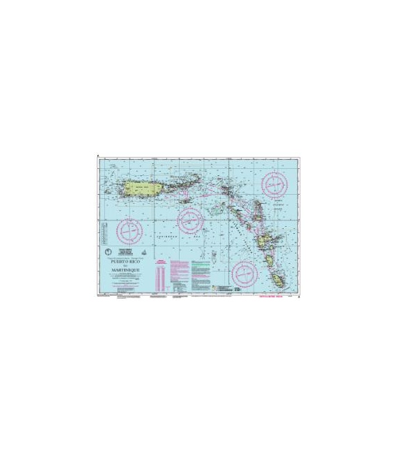 Imray Chart A: Puerto Rico to Martinique