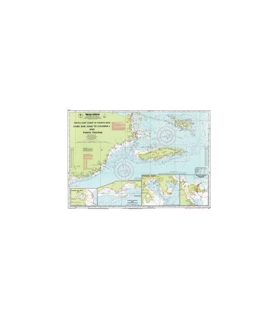 Imray Chart A13: Cabo San Juan to Culebra Is and Punta Figuras