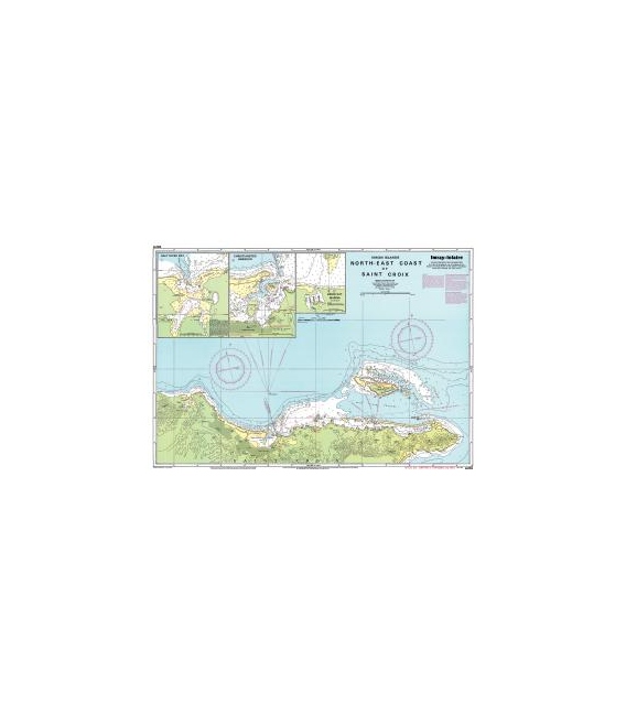 Imray Chart A234 Northeast Coast of St Croix