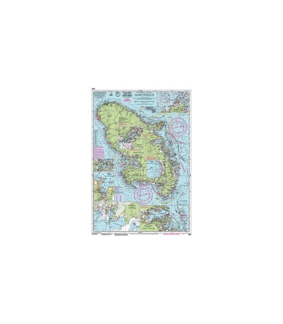 Imray Chart A30: Martinique