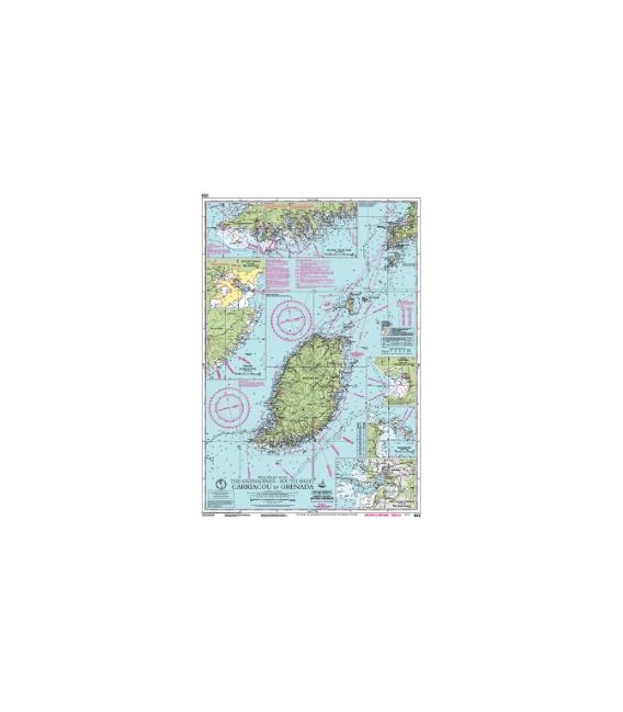 Imray Chart B32: Carriacou to Grenada