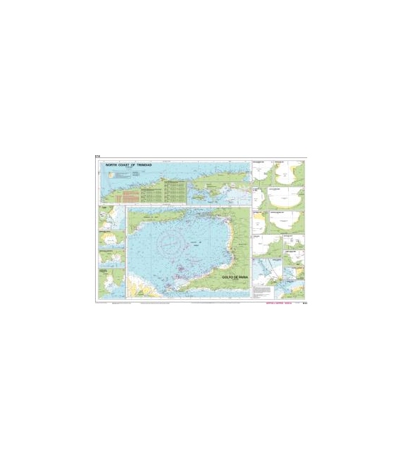Imray Chart D10: North Coast of Trinidad and Golfo de Paria