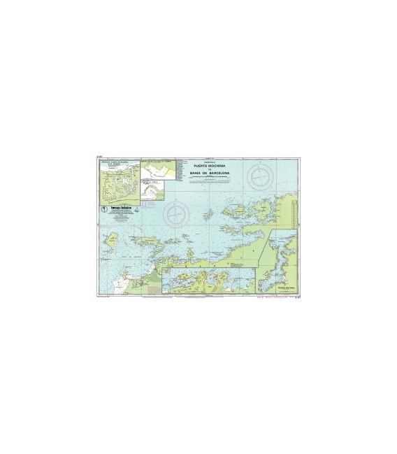 Imray Chart D131: Puerto Mochima to Bahia de Barcelona