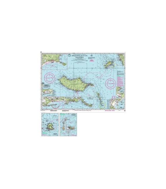 Imray Chart E3 Arquipelago da Madeira, 2019 Edition
