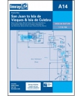 Imray Chart A14: San Juan to Isla de Vieques & Isla de Culebra