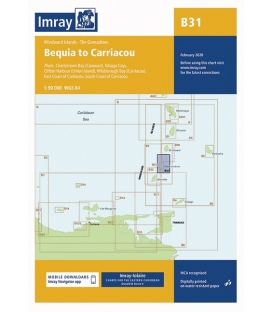 Imray Chart B31: Bequia to Carriacou