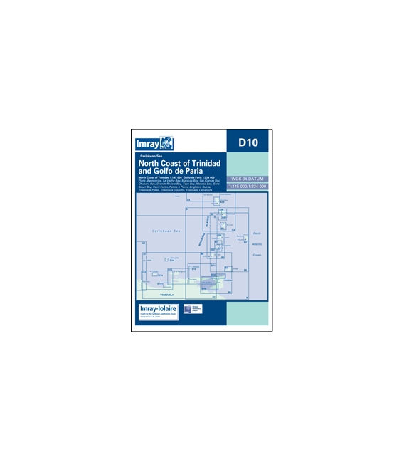 Imray Chart D10: North Coast of Trinidad and Golfo de Paria