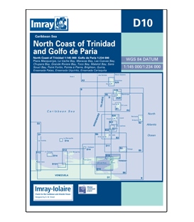 Imray Chart D10: North Coast of Trinidad and Golfo de Paria