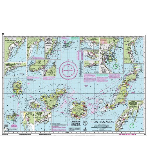 Imray Chart E2 Islas Canarias 