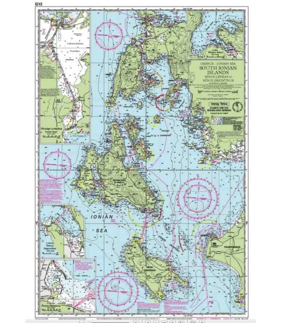 Imray Chart G12: South Ionian Islands