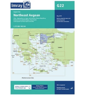 Imray Chart G22: Northeast Aegean, 2018 Edition