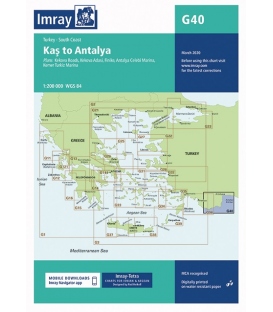 Imray Chart G40: Kas to Antalya