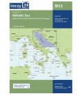 Imray Chart M23: Adriatic Sea Passage Chart, 2020 Edition