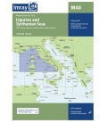 Imray Chart M40: Ligurian and Tyrrhenian Seas