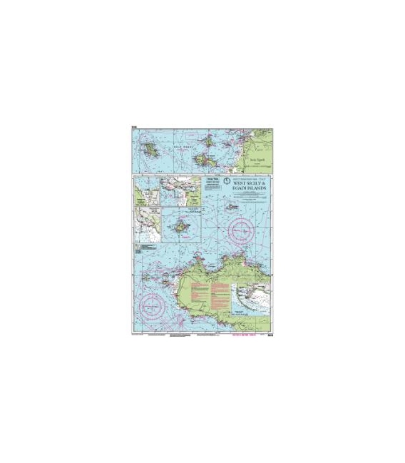 Imray Chart M49 West Sicily and Egadi Islands